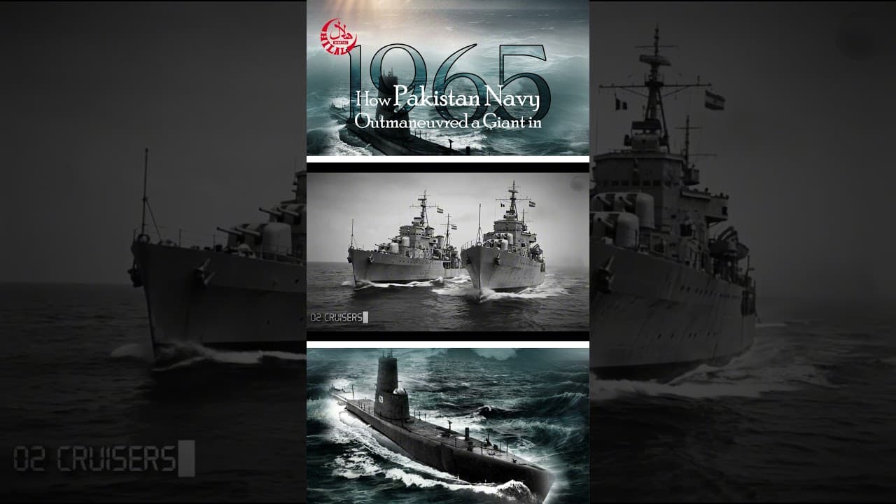 1965 War Proved Naval Power is About Tactical Resolve, Not Fleet Size - Pakistan Navy Victory