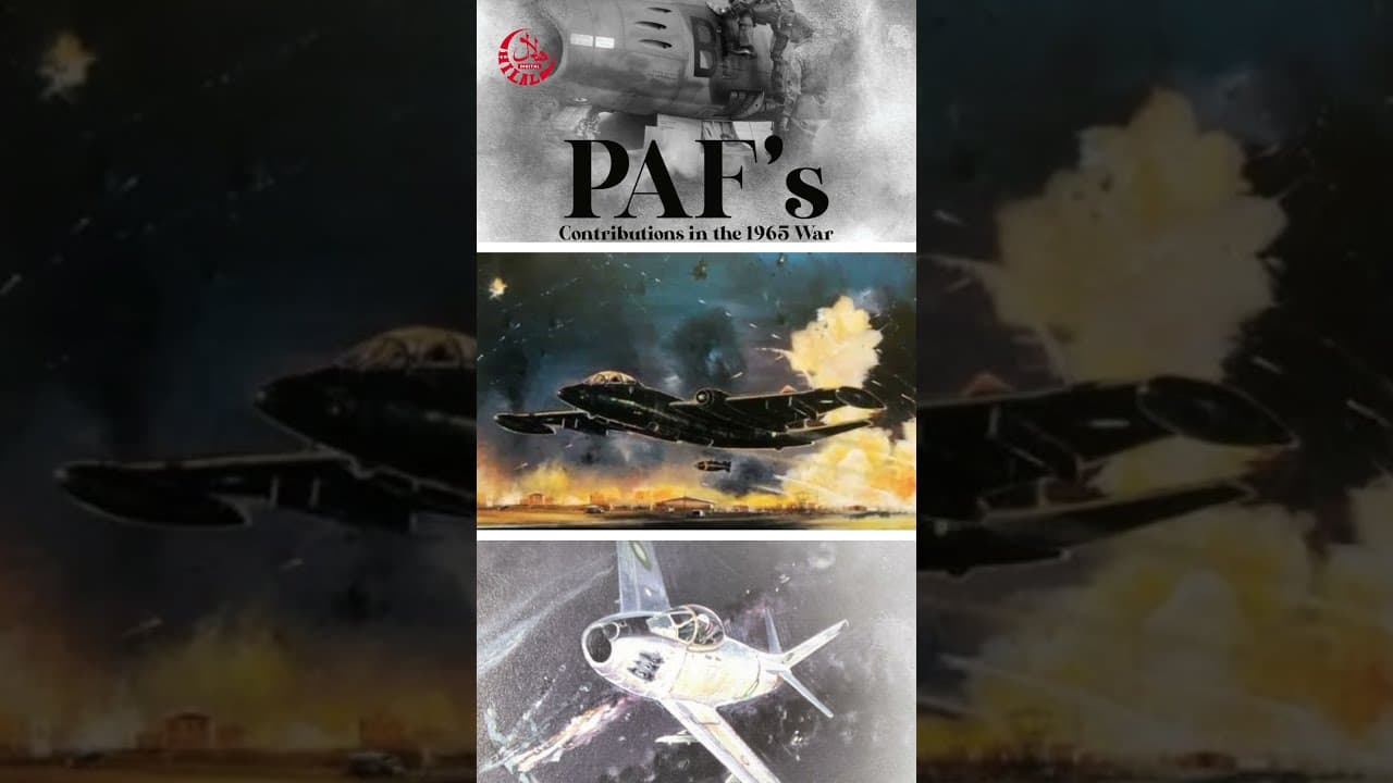 PAF's Decisive Role in 1965 War - Achieving Air Superiority Within 24 Hours Against Larger Adversary